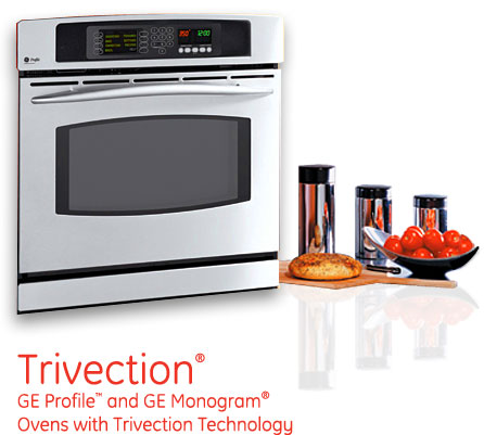 GE Profile(TM) and GE Monogram(R) Ovens with Trivection(R) technology