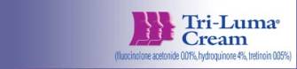 Tri-Luma Cream (fluocinolone acetonide 0.01%, hydroquinone 4%, tretinoin 0.05%)